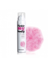 Массажная хрустящая пенка Tickle My Body Cotton Candy с ароматом сладкой ваты - 150 мл. - Love to Love - купить с доставкой в Майкопе
