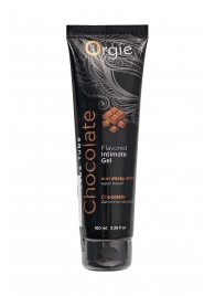Интимный гель на водной основе Lube Tube Chocolate с шоколадным вкусом - 100 мл. - ORGIE - купить с доставкой в Майкопе