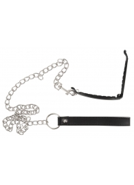 Зажим для половых губ с поводком Pussy Clamp With A Leash - Orion - купить с доставкой в Майкопе