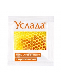 Гель-лубрикант «Услада с прополисом» - 3 гр. - Биоритм - купить с доставкой в Майкопе