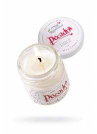 Массажная свеча Tobacco Vanilla - 35 мл. - Pecado - купить с доставкой в Майкопе