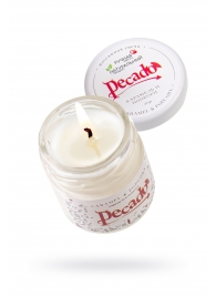 Массажная свеча Caramel   Popcorn - 35 мл. - Pecado - купить с доставкой в Майкопе