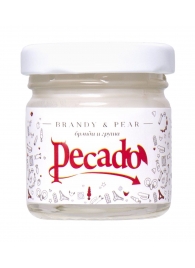 Массажная свеча Brandy   Pear - 35 мл. - Pecado - купить с доставкой в Майкопе