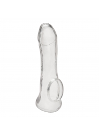 Прозрачная насадка на пенис Transparent Penis Enhancing Sleeve Extension - 15,9 см. - BlueLine - в Майкопе купить с доставкой