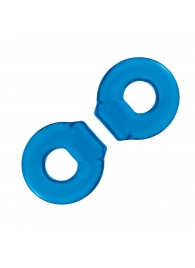 Комплект из двух колец для пениса 2-Pack Ultra-Stretch Stamina Endurance Ring - BlueLine - в Майкопе купить с доставкой