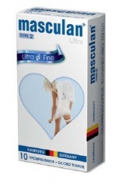 Ультратонкие презервативы Masculan Ultra Fine с обильной смазкой - 10 шт. - Masculan - купить с доставкой в Майкопе
