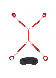 Красная фиксация на матрас Classic Bedspreader - Lux Fetish - купить с доставкой в Майкопе
