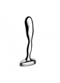 Стальной стимулятор простаты Stainless Steel Prostate Plug - 11,5 см. - b-Vibe - в Майкопе купить с доставкой