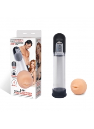 Автоматическая вакуумная помпа-мастурбатор Blowjob Auto Sucker Penis Enlarger Pump - Lux Fetish - в Майкопе купить с доставкой