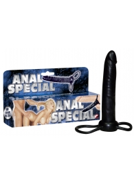 Насадка-фаллоимитатор с двумя кольцами для крепления - 16 см. - Orion - в Майкопе купить с доставкой