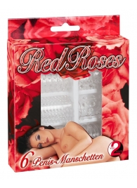 Набор из 6 насадок с шипиками Red Roses - Orion - в Майкопе купить с доставкой