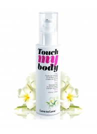 Силиконовый лубрикант 2-в-1 Touch My Body с ароматом моной - 100 мл. - Love to Love - купить с доставкой в Майкопе