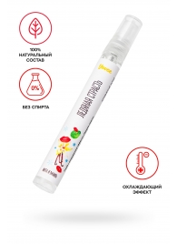 Охлаждающе-возбуждающий оральный спрей «Ледяная страсть» со вкусом мяты и ванили - 10 мл. - ToyFa - купить с доставкой в Майкопе