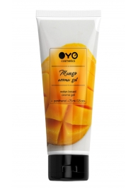 Лубрикант на водной основе OYO Aroma Gel Mango с ароматом манго - 75 мл. - OYO - купить с доставкой в Майкопе