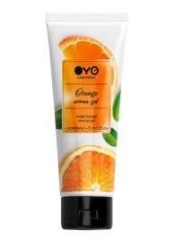 Лубрикант на водной основе OYO Aroma Gel Orange с ароматом апельсина - 75 мл. - OYO - купить с доставкой в Майкопе