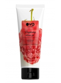 Лубрикант на водной основе OYO Aroma Gel Raspberry с ароматом малины - 75 мл. - OYO - купить с доставкой в Майкопе