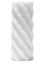 Белый 3D мастурбатор SPIRAL - Tenga - в Майкопе купить с доставкой