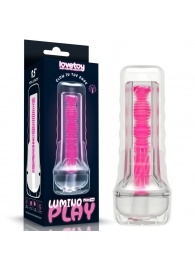 Светящийся в темноте мастурбатор 8.5 Lumino Play Masturbator - Lovetoy - в Майкопе купить с доставкой