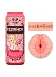 Мастурбатор-вагина Pleasure Brew Masturbator-Imperial Stout в банке - Lovetoy - в Майкопе купить с доставкой