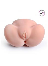 Реалистичный мастурбатор с двумя функциональными отверстиями - Erowoman-Eroman - в Майкопе купить с доставкой