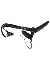 Женский страпон с вагинальной пробкой - 15 см. - Orion - купить с доставкой в Майкопе