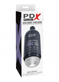 Мастурбатор в бутылке Shower Therapy Deep Cream - Pipedream - в Майкопе купить с доставкой