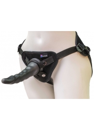 Комплект из трусиков Harness и двух насадок - 20,5 и 18 см. - LOVETOY (А-Полимер) - купить с доставкой в Майкопе