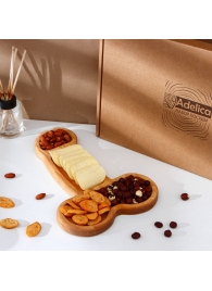 Деревянное блюдо для подачи в форме члена (32,5 х 20 х 1,7 см) - Сима-Ленд - купить с доставкой в Майкопе