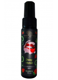 Спрей для горла Deep Throat с десенсибилизирующим эффектом и вкусом клубники - 50 мл. - БиоМед - купить с доставкой в Майкопе