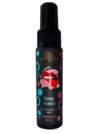 Спрей для горла Deep Throat с десенсибилизирующим эффектом и вкусом бабл-гам - 50 мл. - БиоМед - купить с доставкой в Майкопе