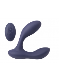 Синий массажер простаты с двумя моторами P-Bliss - Lola Games - в Майкопе купить с доставкой