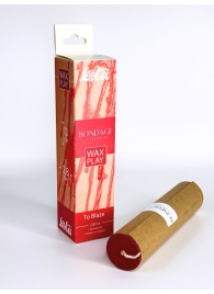 Низкотемпературная свеча для тактильной практики Wax Play To Blaze - Lola Games - купить с доставкой в Майкопе