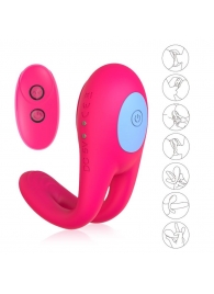 Розовое виброкольцо с пультом ДУ - I-MOON - в Майкопе купить с доставкой