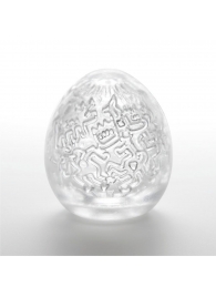 Мастурбатор-яйцо Keith Haring EGG PARTY - Tenga - в Майкопе купить с доставкой