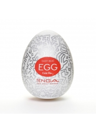 Мастурбатор-яйцо Keith Haring EGG PARTY - Tenga - в Майкопе купить с доставкой