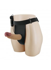 Полый вибрострапон на регулируемых трусиках Draven - 17,5 см. - Baile - купить с доставкой в Майкопе