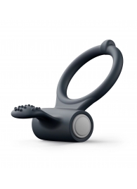 Черное эрекционное кольцо Power Clit - Dorcel - в Майкопе купить с доставкой