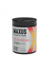 Анатомические презервативы MAXUS Sensual - 15 шт. - Maxus - купить с доставкой в Майкопе