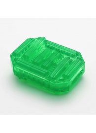 Зеленый мастурбатор-стимулятор Tenga Uni Emerald - Tenga - в Майкопе купить с доставкой