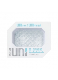 Прозрачный мастурбатор-стимулятор Tenga Uni Diamond - Tenga - в Майкопе купить с доставкой