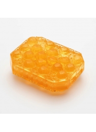 Оранжевый мастурбатор-стимулятор Tenga Uni Topaz - Tenga - в Майкопе купить с доставкой