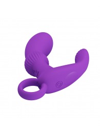 Фиолетовый вибромассажёр для массажа простаты Cayla - 11,2 см. - Baile - в Майкопе купить с доставкой