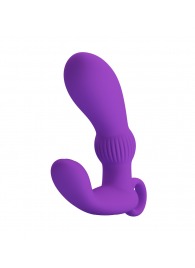 Фиолетовый вибромассажёр для массажа простаты Cayla - 11,2 см. - Baile - в Майкопе купить с доставкой