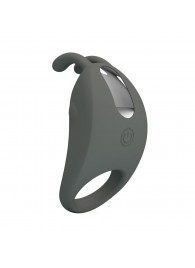 Серое эрекционное кольцо с вибрацией Master Ring - Baile - в Майкопе купить с доставкой