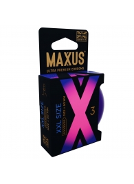 Презервативы Maxus XXL увеличенного размера - 3 шт. - Maxus - купить с доставкой в Майкопе