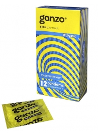 Классические презервативы с обильной смазкой Ganzo Classic - 12 шт. - Ganzo - купить с доставкой в Майкопе