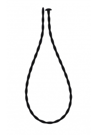 Черный уретральный массажер Glide Extra Small - 30 см. - Lola Games - купить с доставкой в Майкопе