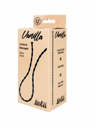 Черный уретральный массажер Glide Small - 30 см. - Lola Games - купить с доставкой в Майкопе