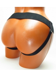 Трусики для страпона коричневого цвета - БДСМ Арсенал - купить с доставкой в Майкопе