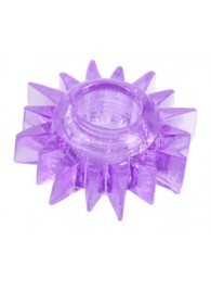 Фиолетовое эрекционное кольцо - Toyfa Basic - в Майкопе купить с доставкой